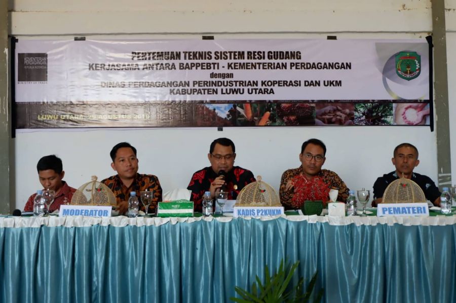 Apa Saja Manfaat Sistem Resi Gudang? Simak Penjelasan Kadis P2KUKM Luwu Utara